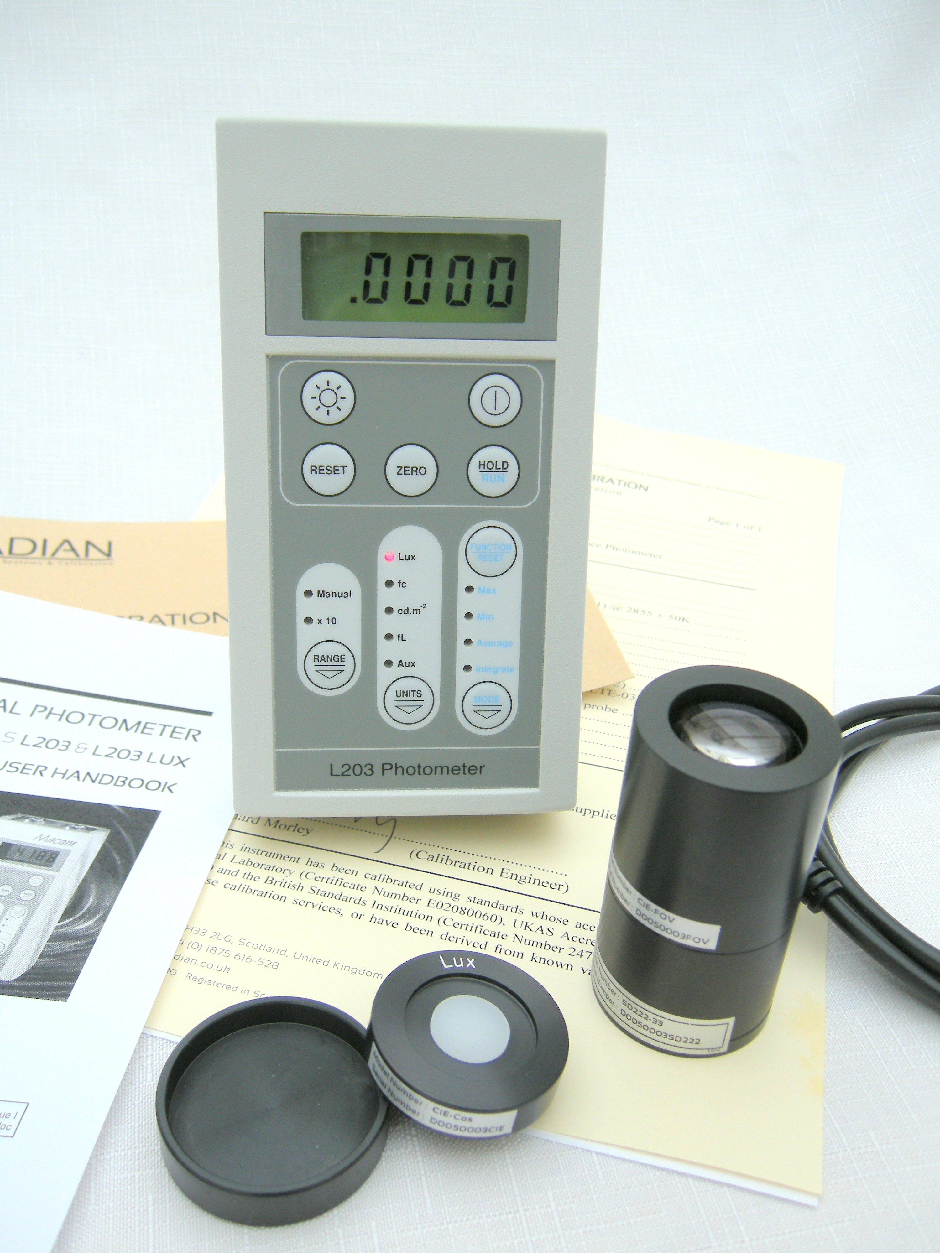 New Irradian L203 photometer brochure is available